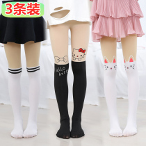 Girls leggings stockings Spring and summer thin childrens pantyhose little girl wearing one-piece stockings 3 6 8-14 years old