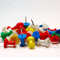 Color I-shaped nails painting pushpins painting photo wall pushpins painting cork board special nails 30 creative background wall nails
