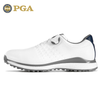American PGA golf shoes men waterproof shoes anti-skid nail knob shoelace popcorn midsole
