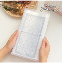 South Korea loose-leaf strappy with a card sticker collection album Handbook tape movie tickets for the card collection book