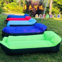 Spring tour summer camping music festival summer single outdoor automatic camping portable padded picnic inflatable sofa