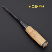 1990s export old goods brand flat shovel woodworking chisel 32mm thin shovel with handle hypotenuse old chisel old flat shovel