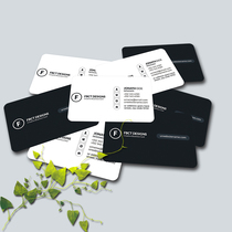 Print business card making customized free design card custom printing double-sided PVC business card waterproof IC membership card