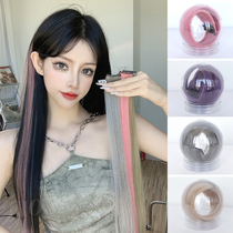 Fiona Hanging Ear Dyeing colored wig piece women pick up a piece of style to pick up the spring and summer sweet and cool chic hair.