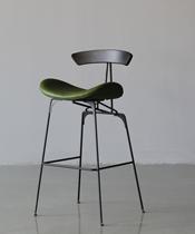 Iron art bar chair light luxury Nordic industrial style ant bar chair modern minimalist bar stool backrest household high chair