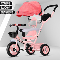Child tricycle pedalling bike 1-2 years old 3 toddler baby light baby trolley new diva deviner