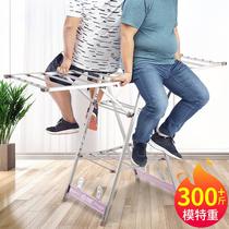 Clothes rack floor folding indoor balcony simple drying rod Household cool baby diaper rack drying quilt artifact