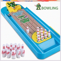 Bowling toys Childrens desktop frog mini suit games Baby early education puzzle Parent-child interactive indoor