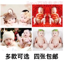 Cute baby poster photo doll pictorial Pregnant woman pregnancy preparation prenatal education big picture wall sticker art male bb baby pictorial