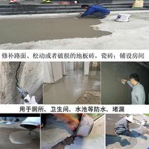 Home Bulk Cement Sand Mortar Glue Plugging Waterproof Filling Holes Repair Wall Flowerpots Quick Dry Black Water Sediment