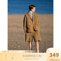  EviStub 21SS Japanese fabric two-color functional outdoor retro hunting suit jacket jacket Cityboy