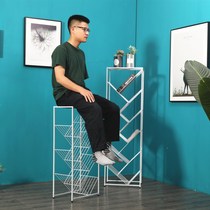 Simple children bookshelf iron table tree bookcase baby picture book shelf multi-layer student creative landing shelf