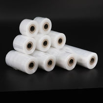 PE small stretch film 4 6 8cm slitting small tube packaging packaging stretch film Industrial packaging cling film grafting