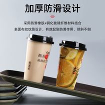 Non-slip plastic tray rectangular round tea bar KTV Rice Hotel supplies tableware serving special commercial