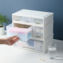 Medicine Cabinet family pack household high-capacity multilayer medical medical first-aid kit pill box epidemic prevention drug storage box