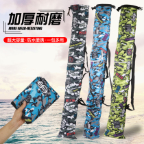 Longtian will fish pole bag fishing umbrella bag waterproof fishing umbrella bag fishing gear bag wear-resistant thick portable storage bag