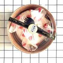 Durian lasagna Cake Box 4 inch 6 inch 8 inch Kraft paper box mango strawberry chiffon round packing box