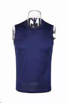 2020 New fire sleeveless shirt Flame blue uniform vest Blue Waistcoat Quick-drying gas energy training sleeveless shirt