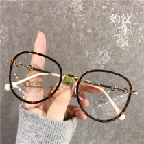 BAO WEN color myopia frame women can be equipped with lenses have degrees Korean version of tide Net red retro decorative eye frame men