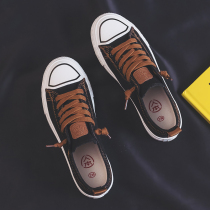 People-oriented canvas shoes women ulzzang all-match 2021 new womens shoes summer thin student shoes black board shoes