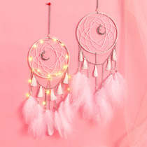 ins Girl forest department flutter dream net Finished hanging ornaments send men and women birthday bedroom pendant Wind chimes dream catcher diy