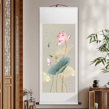 齐白石荷花挂画-齐白石荷花挂画促销价格、齐白石荷花挂画品牌- 淘宝
