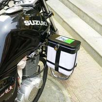 Motorcycle bumper toolbox storage box cross-ride male front barrel box electric carriage