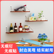 Simple one-character partition shelf photo frame display machine room hand-held display stand set-top box rack router bracket