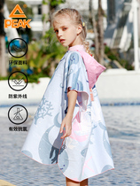 Pick Childrens Bathroom Closed with Hat Girl Baby Swimming Beach Towels by Sea Portable Dry Bathrobe