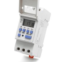 LCD Digital DIN Rail Time Relay Switch Programmable Timer DC