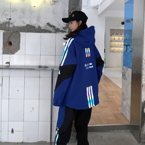 Winter ski clothes mens and womens ski hoodie double board set ski sweater windproof breathable ski pants