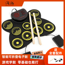 Runyang RUNYOUNG hand roll electronic drum set for beginners adult professional electric drum percussion board pad portable electric drum