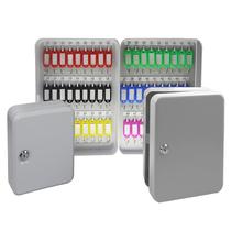 Keybox wall-mounted keybox management cabinet with lock password 48 72 72 bits 200 car key containing box