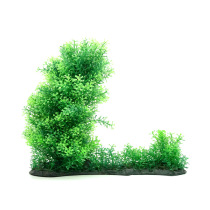 Aquatic decoration fish tank simulation water grass fish turtle cylinder simulation plant bushes green leaf large size grass plastic water grass