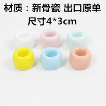 Creative Toothbrush Seat Ceramic Dentistry Holder Fashion Personality Brief Toothbrush Holder Couples Toothbrush Saucer Base