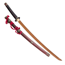 Japans Juhe Samurai Blade Tai Sword Long Sheath Sword Wushu Practice Training Knife Playing Knife Pulling Sword Unopened Blade