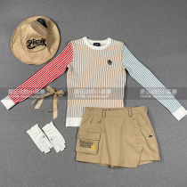 PearlyGates 20 years of autumn new color T-shirt sports short skirt golf womens suit outdoor