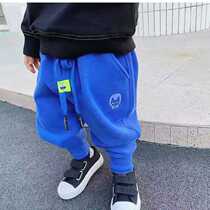 1 Children 6 autumn boys baby trousers 2021 spring and autumn leisure pants-pants boys sports pants cotton children