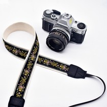 YO Camera Braces Inclinable Cross Hanging Neck Decompression Adjustment Shoulder Strap Applicable Canon g7x2 Fuji Micro Single Sony Single Counter