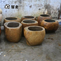Natural cobblestone mop pool balcony courtyard home toilet mop pond courtyard outdoor stone mop pool
