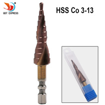 Pagoda drill bit hole opener universal perforated steel super hard reaming tapered metal multifunctional stainless steel step drill