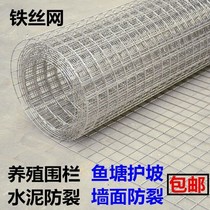 Chicken House Outdoor Fenced Barbed Wire Breeding Nets Cement Mesh Construction Net Plastering Mesh Galvanized Electro-welded Chicken Nets Fence