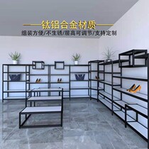 2019 shopping mall store clothing store display cabinet combination creative jewelry rack floor-to-ceiling display cabinet shoes and hats