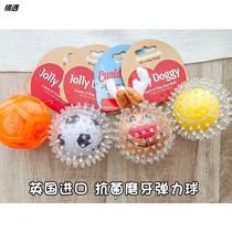 Rosewood dog toy ball bouncy ball bite-resistant Corgi side dog supplies puppy molars toy
