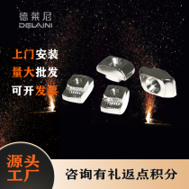 Aluminum dedicated T-nuts block European standard GB 15 20 30 40 45 post M3 M4 M5 M6 M8