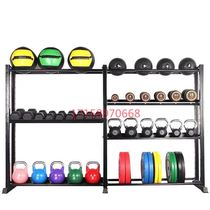 Storage shelf storage rack sports equipment gym double row small equipment storage shelf dumbbell gadgets