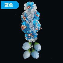 Peking Opera Opera drama Baotou product sideburns Miss Maidservant head flower Danjiao headdress ear flowers Three sideburns
