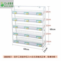 Bar table chewing gum cabinet maternal and child pharmacy multi-storey pharmacy rack cash register next to small shelf food rack vertical
