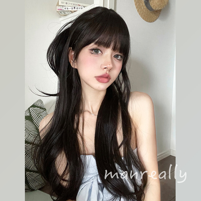taobao agent Falun -fake hair female long hair micro -curly girl curly simulation big scalp tempera