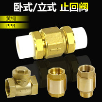 Gqiang 4 minutes 6 minutes 1 inch check valve horizontal vertical water pipe check valve ppr one-way reverse check valve